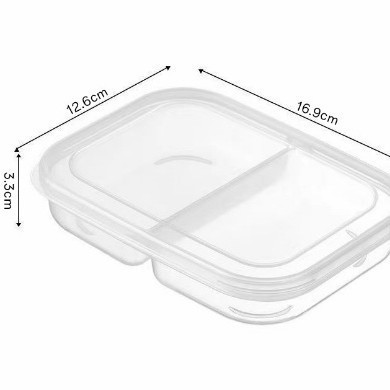 冰箱保鲜食物分格收纳盒肉类食材冷冻盒姜葱蒜盒分装储藏备菜盒子|undefined