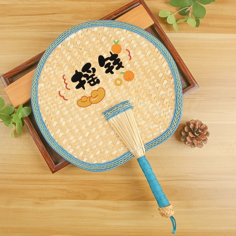 中国風扇子、麦わら扇子、古風扇子、手回し扇子、小扇子|undefined