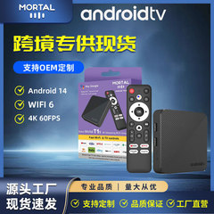 Mortal T1S対外貿易テレビセットトップボックス全志h 13ダブルwifi 4k bluetooth音声リモコンTV BOX
