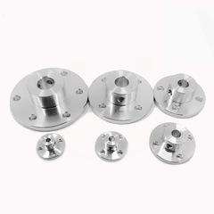 批發TF鋁合金法蘭聯軸器 法蘭盤 剛性聯軸器導向支座 法蘭連接軸