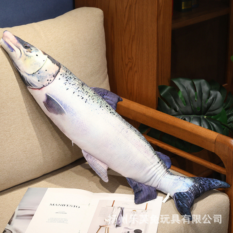クリエイティブシミュレーション魚人形フナ鯉ぬいぐるみ睡眠枕水族館人形面白い猫布人形魚|undefined