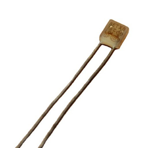 供应X0 76度3A温度保险丝 方形 热熔断器 热保护器