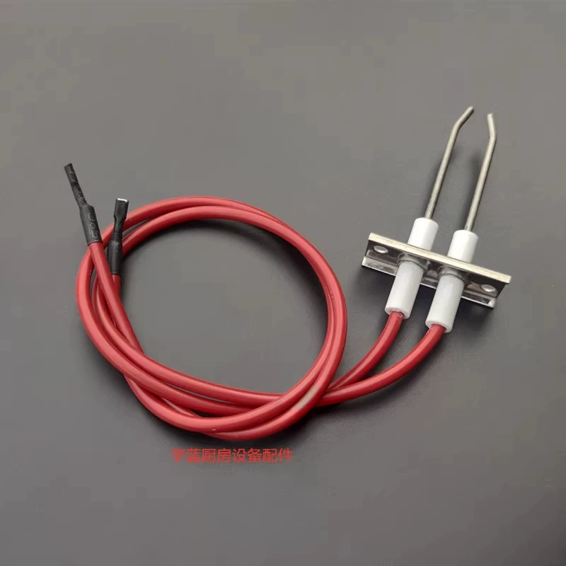 Печь нагревательная плита DC1.5V с двойной головкой импульсный зажигающий электрический высоковольтный двойной розжиг игла для парового шкафа зажигатель номер 5 батарея