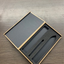 现货表带盒苹果手表带包装 手表带黑色木盒 通用表带木盒包装礼盒