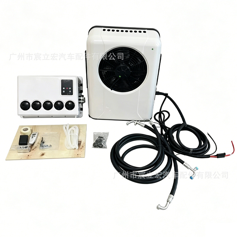 Factory Wholesale Automotive Electric Variable Frequency Refrigeration Split Air Conditioner 12V24V Large Truck Air Conditioner Truck Parking Air Conditioner