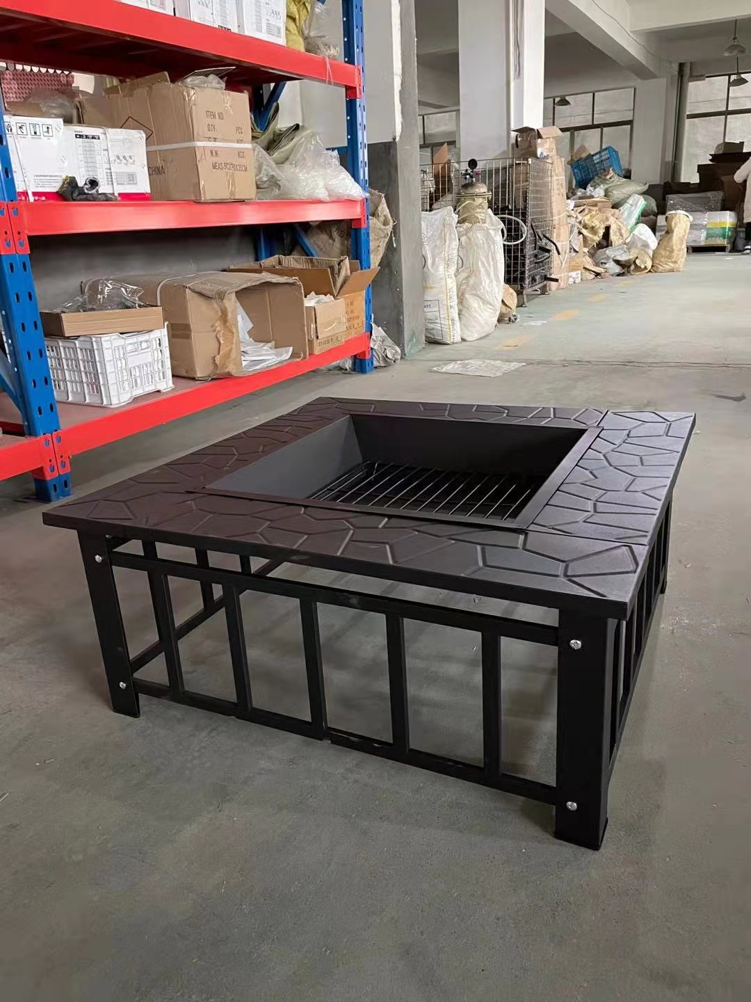 Suministro directo de fábrica Villa balcón barbacoa parrilla yarda fiesta barbacoa estufa patio al aire libre picnic barbacoa parrilla