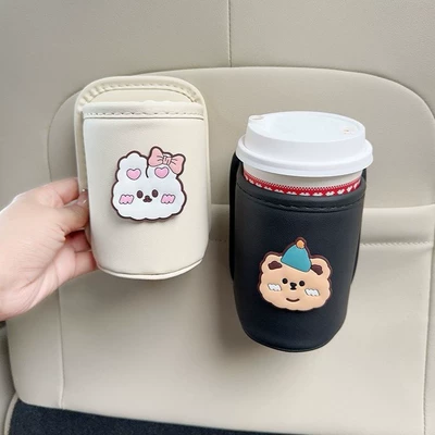 Car cup holder/beverage holder: Seat Back Hook Car