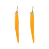 E14081 yellow pepper earrings