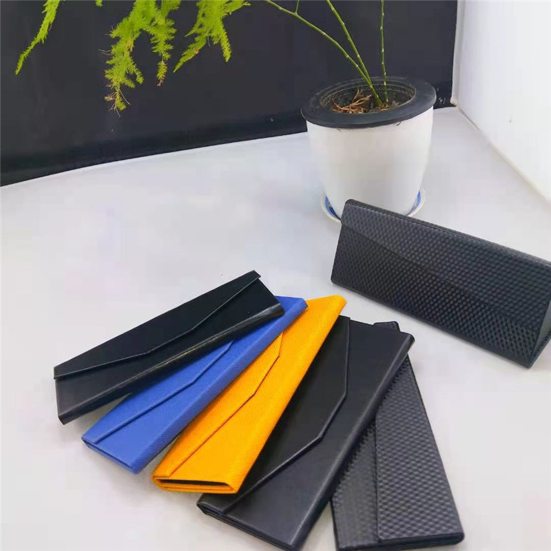 Foldable Men and Women Students Nearby Glasses Case Fashion Sunglasses Presbyopic Glasses Mirror Case Portable with Wallet