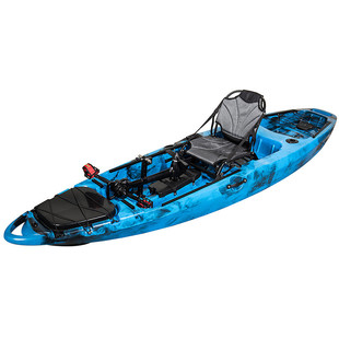 New single plastic pedal boat fishing boat fishing boat plastic boat kayak factory direct foreign trade list