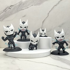 ブラインドボックスの手作りモンスター8号アニメ日比野カフカの立ち姿モンスターのデスクトップの置物が卸売りに当たっています。