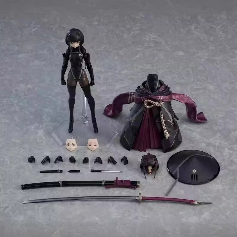 Big Model Pill Ronin Ronin Figma549 # Wandering Samurai Deluxe Edition Movable Face-Changing Figure