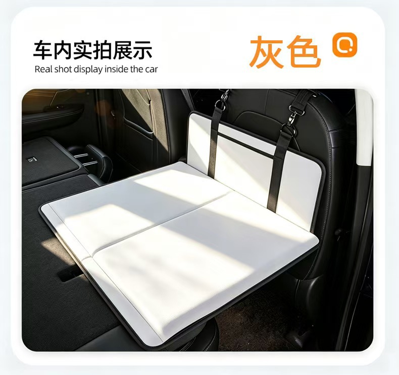 Car rear seat sleeping SUV camping bed, car extension board, foldable thick travel mattress, rear seat sleeping pad