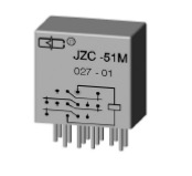 JZC-51M 型超小型中功率密封直流电磁继电器