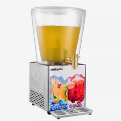 電子冷凍の熱いジュースの鼎の商用のステンレスの透明な6l牛乳のお茶の熱い飲み物の機のホテルのバイキング