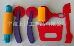 Набор инструментов для формования пластилина, цветная глина, детские игрушки, 3D набор роликовых резаков для глиняной доски ручной работы