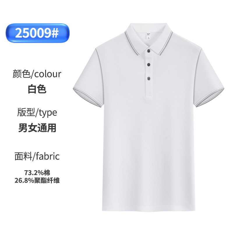 Ropa de hombre 7A antibacteriano, antiestático, antiultravioleta, sensación fresca, polo de manga corta, ropa de trabajo, polo de verano, logotipo personalizado