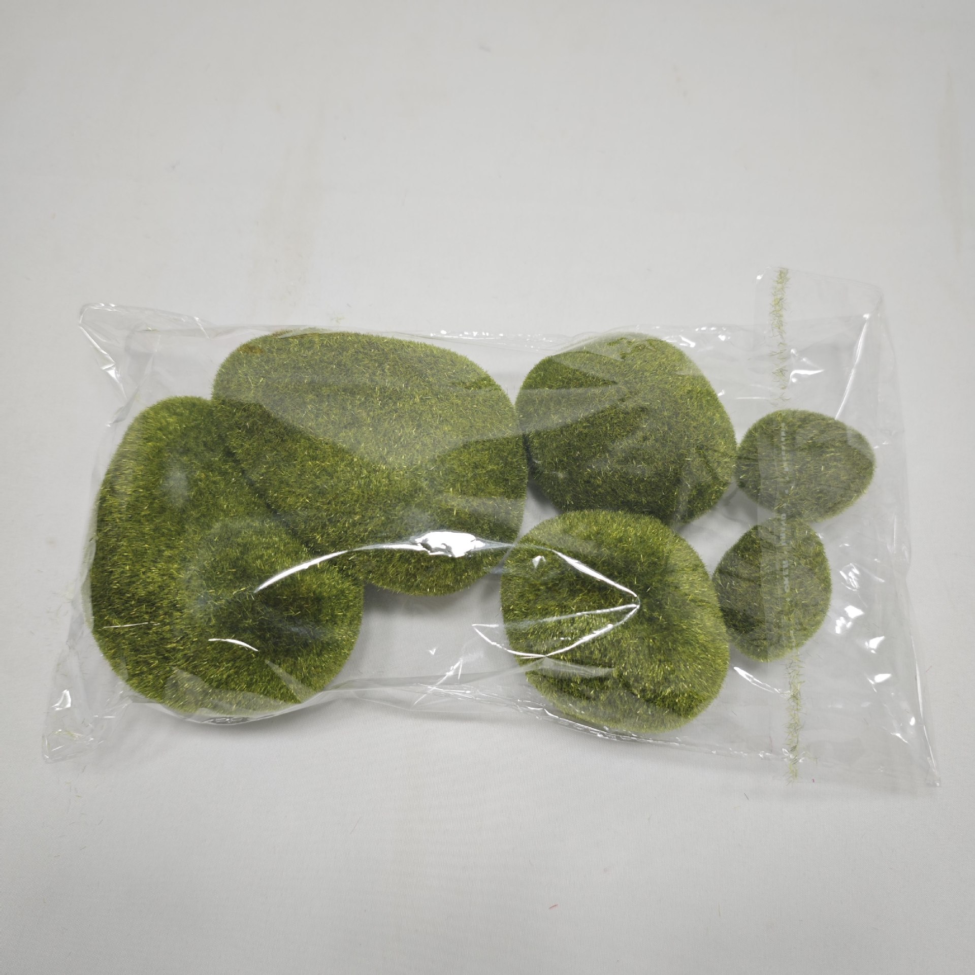 Simulación de musgo seco de piedra de musgo Simulación de planta verde Arreglo floral Simulación de musgo Arte floral Exportación transfronteriza