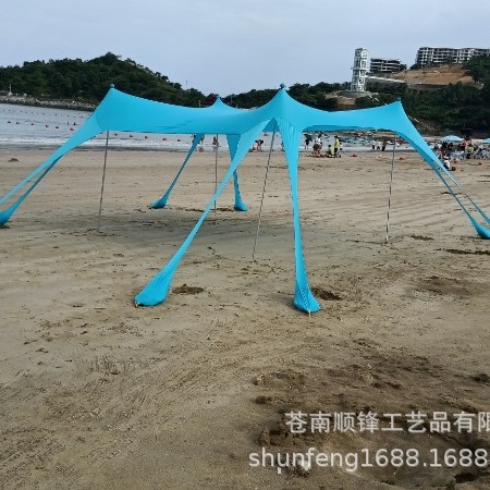 Tienda de venta en caliente 8 pies portátil Amazon al aire libre Leica elástica skylight tienda de playa unida anti-UV