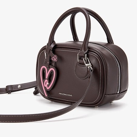 [in Stock] Amazing Song Toast Bag Small Leather Bag Casual Crossbody Bag Handbag Small Square Bag