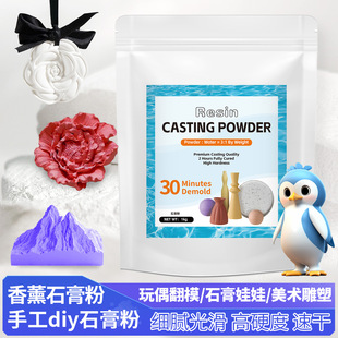 Cross-border Amazon Painted Aromatherapy Plaster Doll Doll Handmade DIY Fanting Sculpture Plaster Powder Material