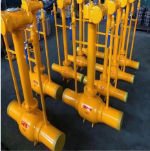 Q361F-16C涡轮驱动铸钢焊接球阀图片