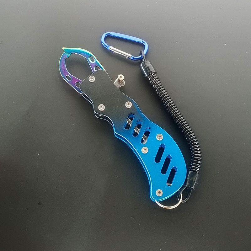 Fish Gripper Set Stainless Steel Fish Clipper Colorful Titanium Lure Pliers Outdoor Special Fishing Tool Multifunctional Fish Clipper