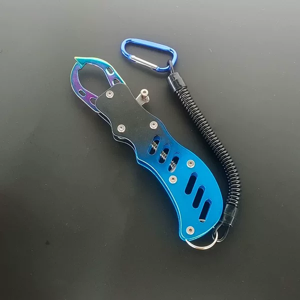 Fish Gripper Set Stainless Steel Fish Clipper Colorful Titanium Lure Pliers Outdoor Special Fishing Tool Multifunctional Fish Clipper