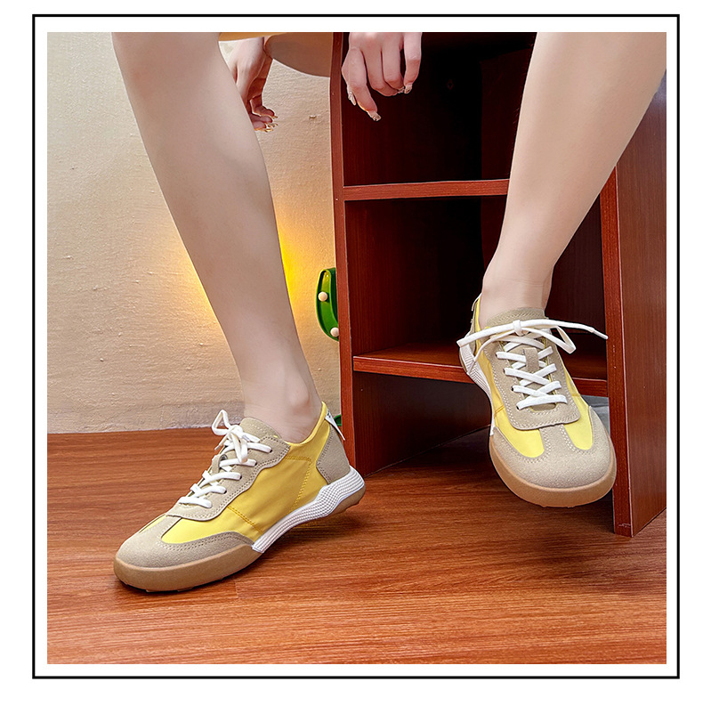 Net Red Dance Moral Training Shoes 2023 Summer New Umbrella Cloth Traspirante casual Forrest Gump scarpe scarpe sportive elastiche da donna_voghion.com