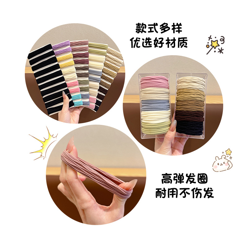 ancho jacquard cabello cuerda de cabeza mujer cola de caballo no daña cabello cuerda de cabello alta elasticidad no estrangulación cabello correa de cabello flor de cabeza