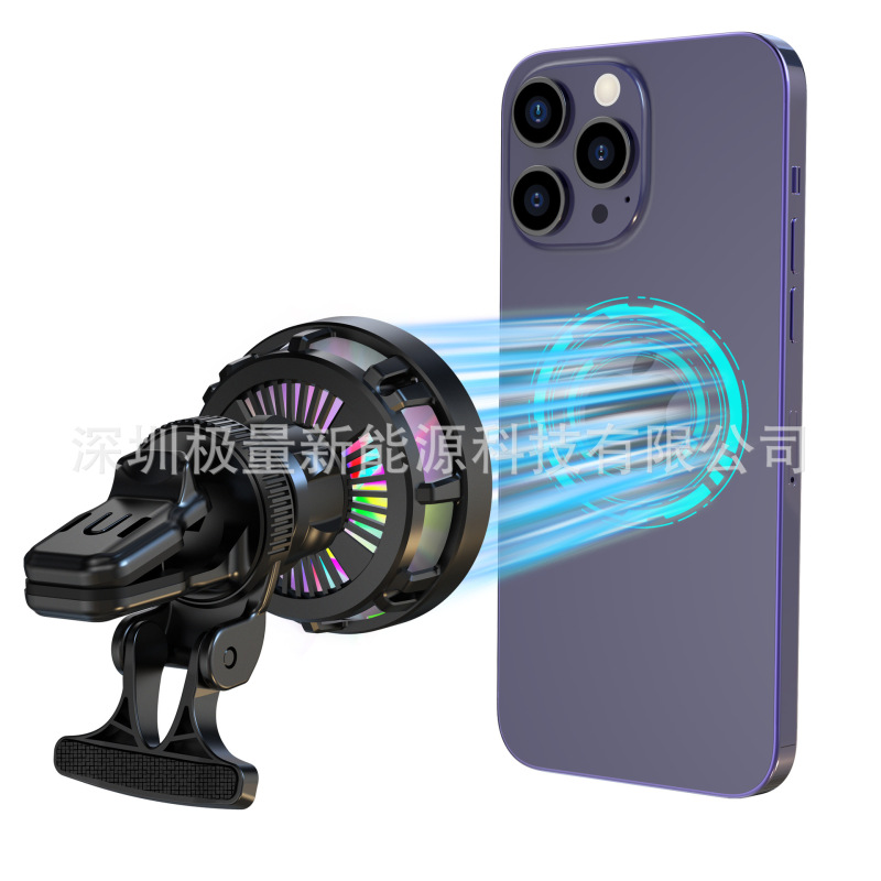 QI2.2 KC認証 25W磁気ワイヤレス充電器 車載スマホホルダー magsafeワイヤレス充電|undefined