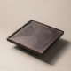 South American walnut four-season annual ring tea tray pot bearing office retro dry bubble table household tea set accessories teapot mat