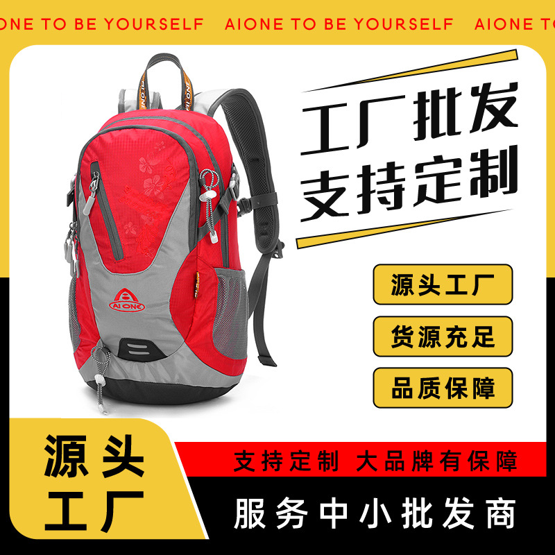 现货批发爆款户外运动旅行背包多功能户外徒步登山旅游双肩背包
