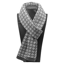 2025新款高档围巾时尚围巾男秋冬季中年休闲保暖加厚商务风围巾男