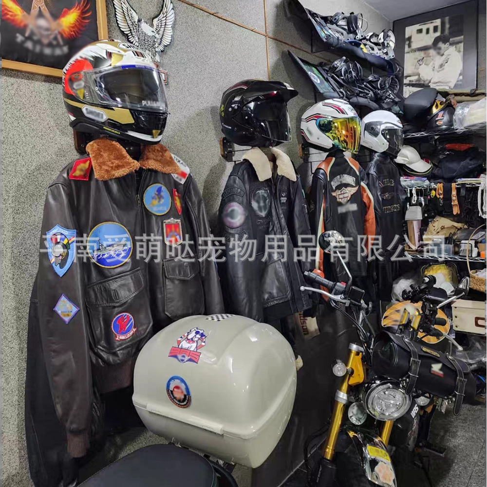 Wall-Mounted Motorcycle Helmet Storage Rack Wooden Tactical Equipment Organizer Police Equipment Solid Wood Hanger in Stock