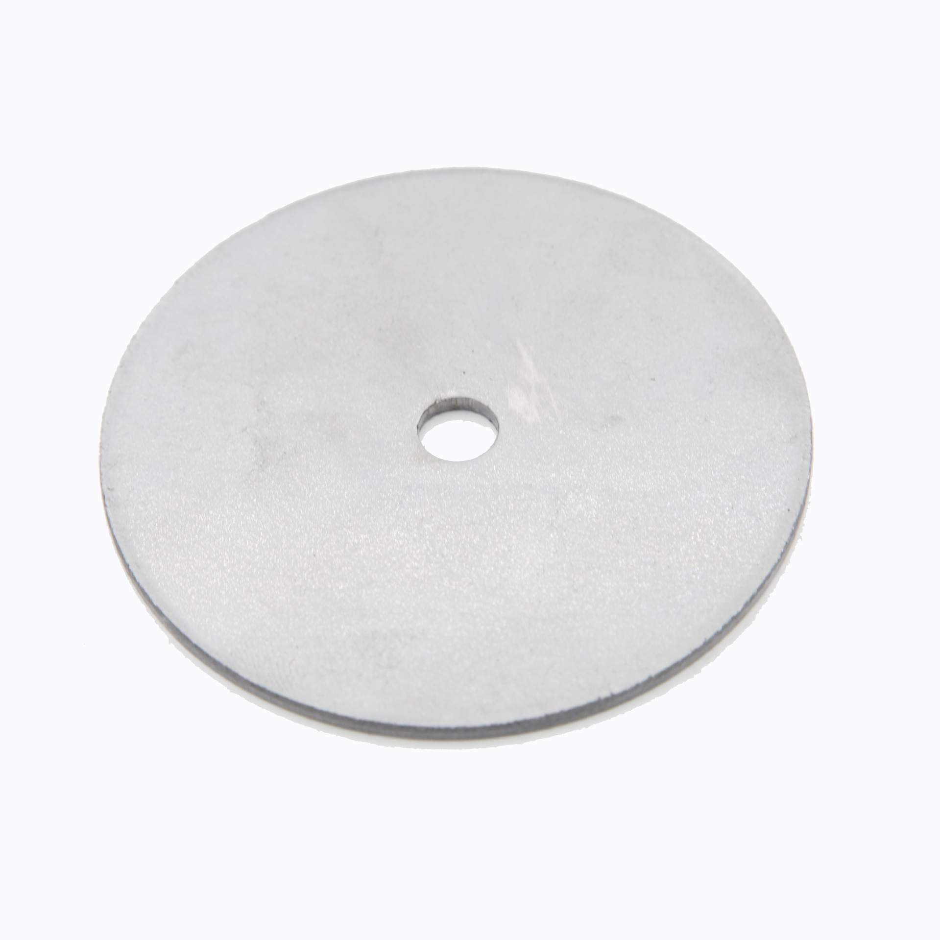 承接和定 制各类旋压加工2mm冲压铁圆铁片五金灯饰配重块工艺品