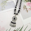 Ethnic accessory, pendant, necklace from pearl, wholesale