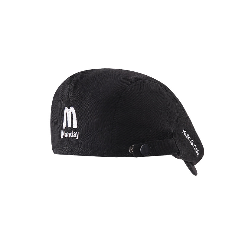 Sombreros anti-belé, sombreros para niños y niñas, sombreros de pintores, primavera y otoño, 2024 nuevo estilo retro de estilo de puerto, sombreros de boca de pato, marea