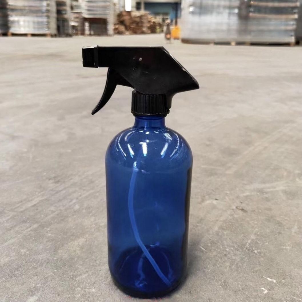 现货供应波士顿瓶方枪喷雾压泵乳液瓶精油瓶试剂瓶玻璃分装瓶