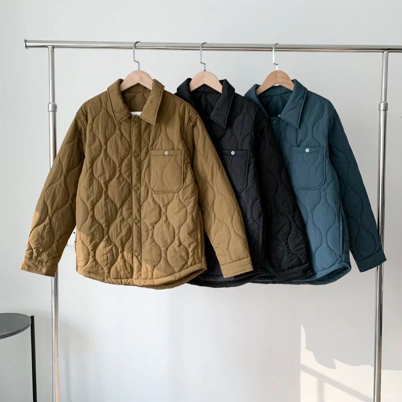 Japanese Style~~2023 Winter New Japanese Retro Quilted Cotton-Padded Waterproof Men's Fashion Cotton Jacket