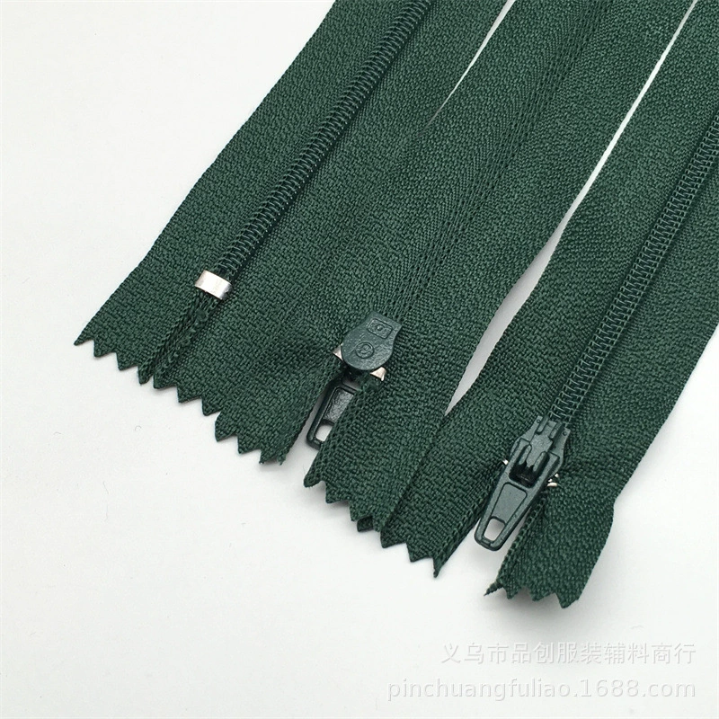 Nylon trousers with zipper, wholesale