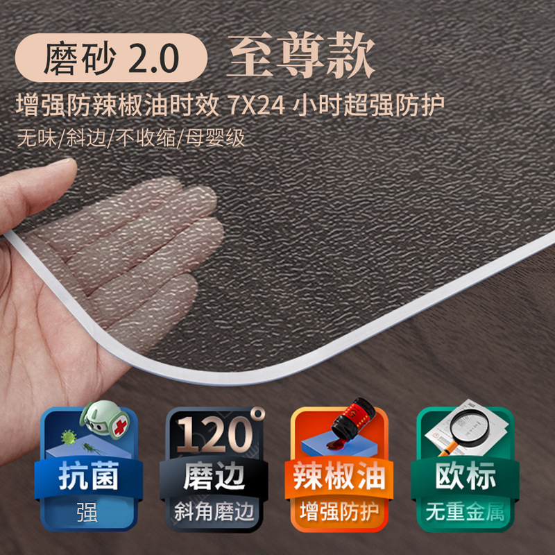 Enhanced 960h anti-chili oil [extreme style] rounded corners bevel cut matte 2.0