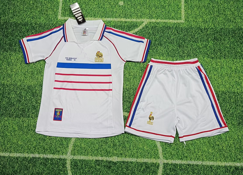 レトロサッカーユニフォーム半袖子供服スーツバルセロナレアルマドリードジャージインテルナツィオーネ代表チームブラジルアルゼンチンベビー服|undefined