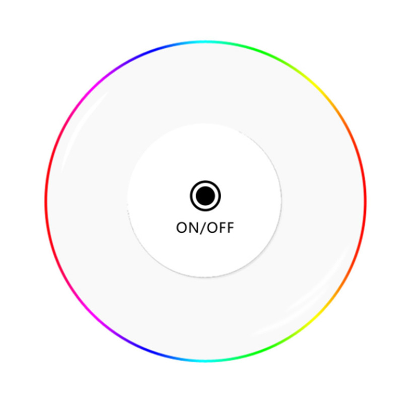 Fábrica al por mayor de cristal transparente colorido bar KTV flash base impermeable lámpara acrílico LED luminoso montaña