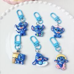 ブルーの遊園地カードキーホルダーかわいいランドセルペンダントアクセサリー学生かわいいアクセサリー