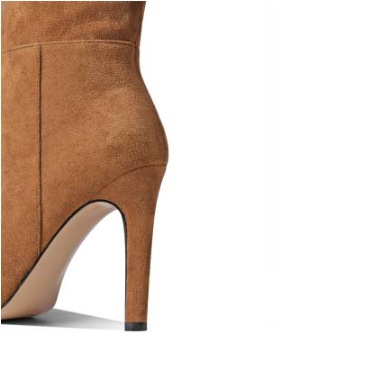 Stiletto Heels Pleated High Over The Knee Boots Image 4