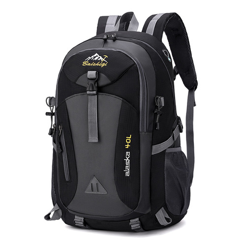 Large Capacity Outdoor Hiking Backpack for Men, Unisex, Fitness Women, Dual Support, One Piece Dropshipping Wholesale, Breathable Back Pad