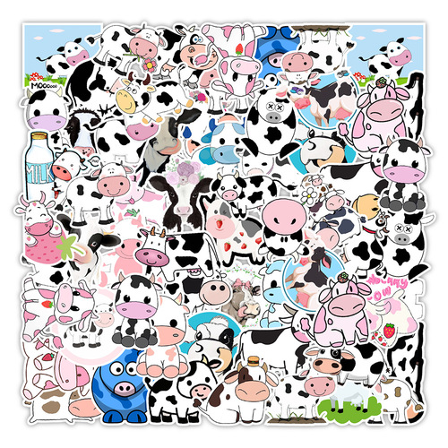 A variety of 50 non-infringing animal cross-border graffiti stickers for cars, mobile phones, water cups, computer accounts, waterproof stickers