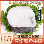 俄罗斯深海鳕鱼片中段水鳕鱼块冷冻鱼片非大西洋银鳕鱼商用鳕鱼排