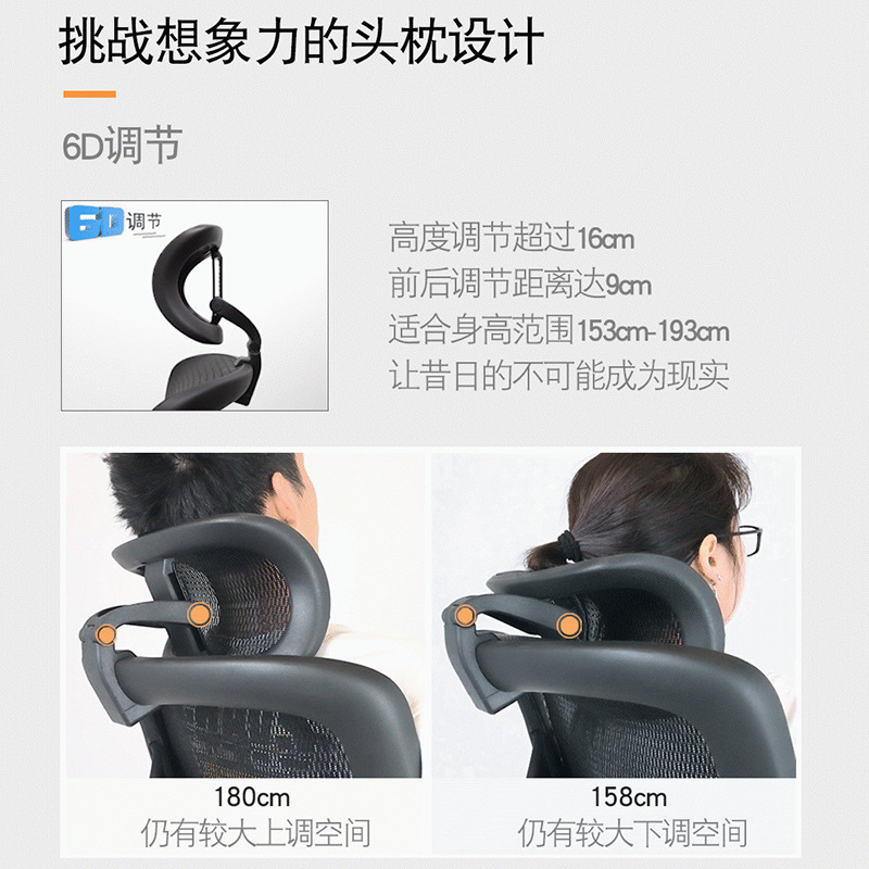 Wholesale F3A Songlin ergonomic chair office home computer chair e-sports mesh chair comfortable professional long-sitting